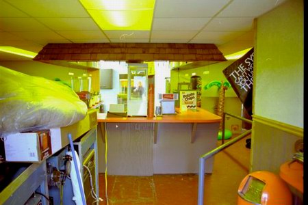 Cinema 2 Drive-In Theatre - Inside Concession (newer photo)